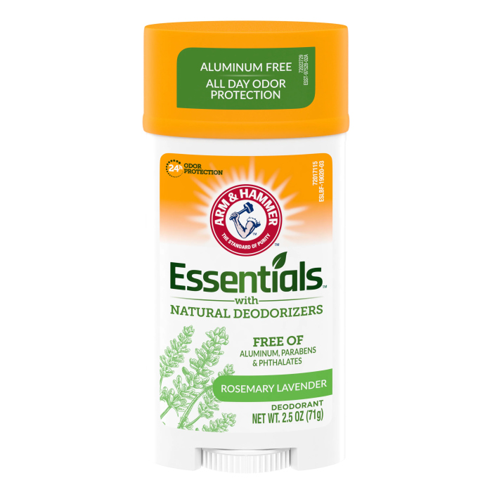 Arm & Hammer, Essentials with Natural Deodorizers Deodorant  71 g